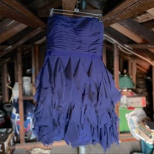 Adrianna Papell Strapless Cocktail Dress